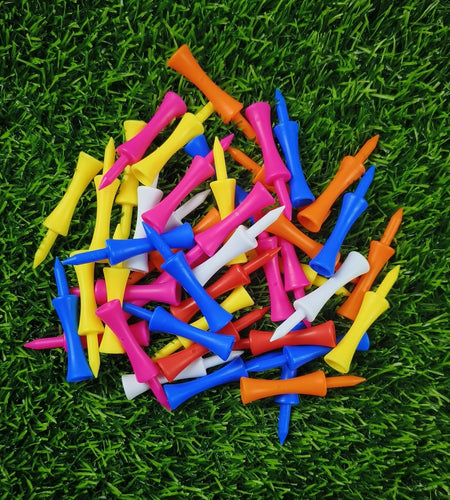 50Pcs Professional 59Mm Golf Tee Golf Supplies New Golf Practice Products Golf Accessories Golf Limit Nail Plastic Ball Holder