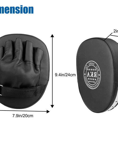 Load image into Gallery viewer, 2/4PCS Boxing Punching MMA Mitts PU Gloves Target Focus Pad Gear for Kickboxing
