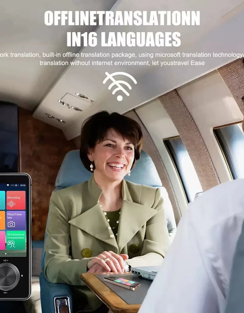 Load image into Gallery viewer, M9 Language Translator Device 107 National Languages Intelligent Translator Real-Time Voice, Recording, Text Translation Device
