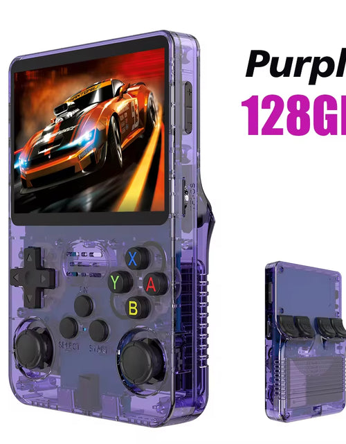 Load image into Gallery viewer, Open Source R36S Retro Handheld Game Console Linux System 3.5 Inch IPS Screen Portable Pocket Video Player 64GB Game Gift
