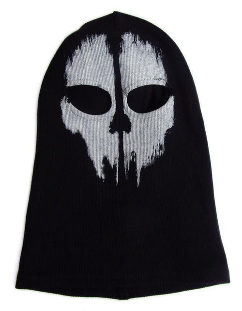 Load image into Gallery viewer, Motorcycle Game Balaclava Hood Ghost Skull Full Face Cover CS Halloween Mask US

