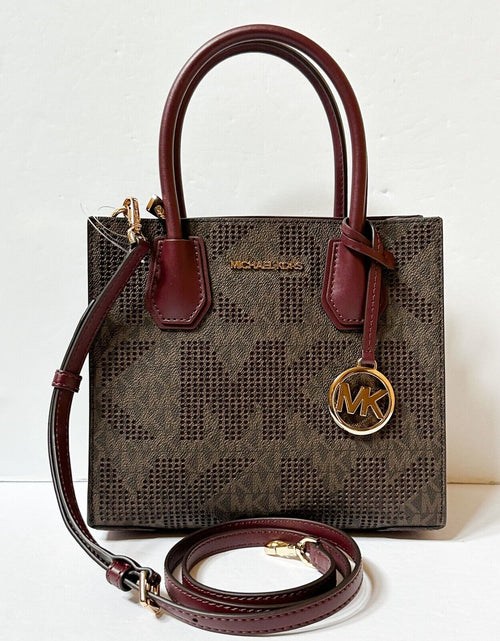 Load image into Gallery viewer, Michael Kors MERCER Medium Satchel Shoulder Messenger Crossbody Bag
