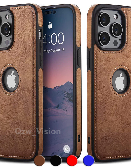 Load image into Gallery viewer, Shockproof Protective Leather Case for Iphone 17 16 15 14 plus 13 12 11 Pro Max
