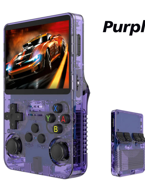 Load image into Gallery viewer, Open Source R36S Retro Handheld Game Console Linux System 3.5 Inch IPS Screen Portable Pocket Video Player 64GB Game Gift

