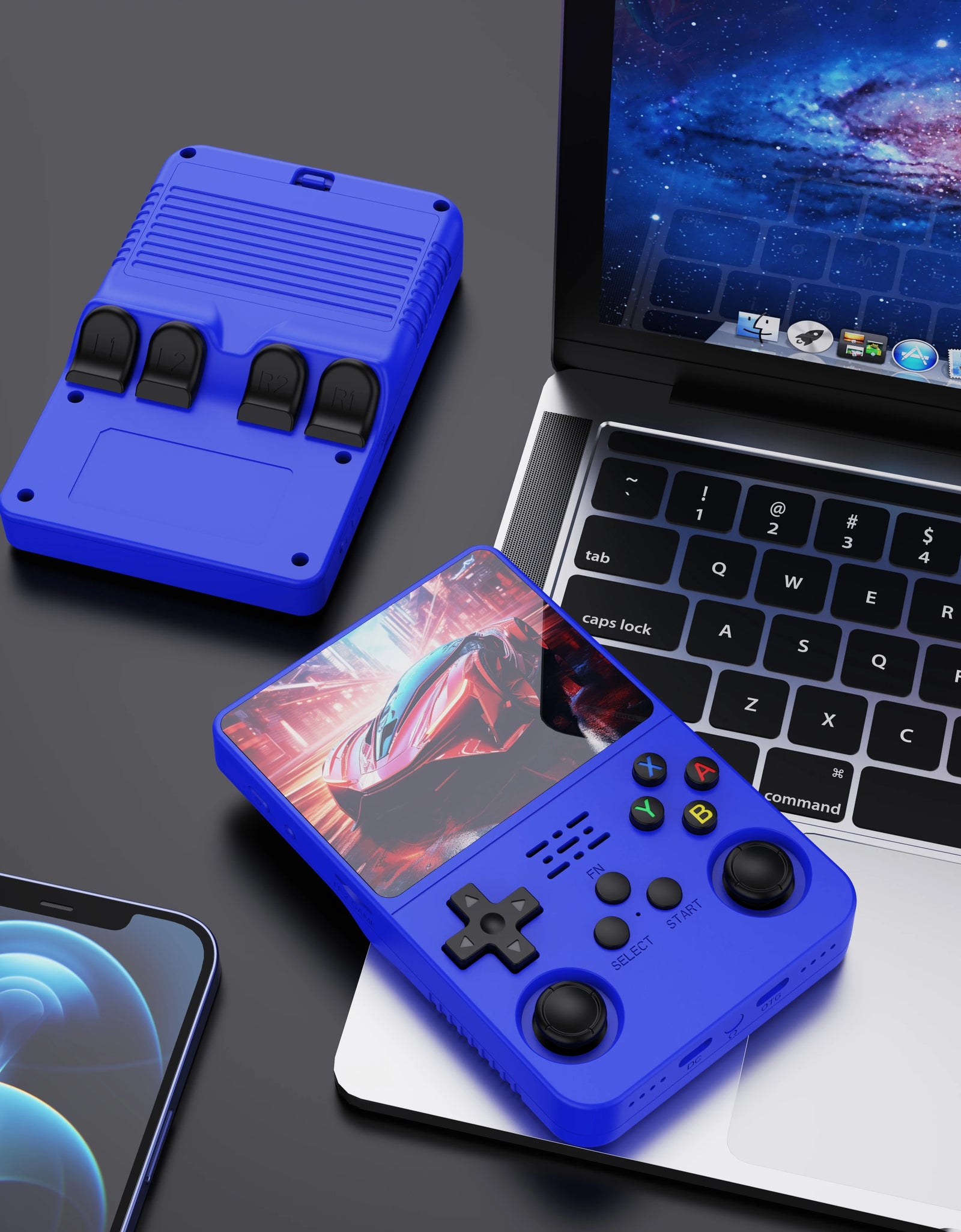 Open Source R36S Retro Handheld Game Console Linux System 3.5 Inch IPS Screen Portable Pocket Video Player 64GB Game Gift