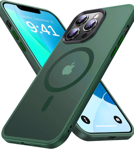 For Iphone 17 16 15 14 13 12 Pro Max Air Frost Case Mag Safe Shockproof Cover