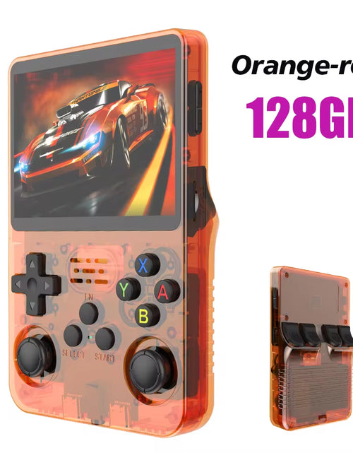 Load image into Gallery viewer, Open Source R36S Retro Handheld Game Console Linux System 3.5 Inch IPS Screen Portable Pocket Video Player 64GB Game Gift
