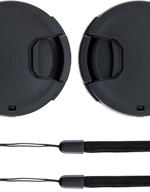 Load image into Gallery viewer, 2-Pack 77Mm Front Lens Cap Cover with Keeper for Canon EOS 6D 6DM2 5D Mark IV with EF 24-105Mm or 24-70Mm F4L Kit Lens for Nikon D750 D780 with AF-S 24-120Mm F4G Kit Lens &amp; More 77Mm Threaded Lens
