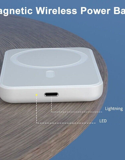 Load image into Gallery viewer, 10000Mah Power Bank Magnetic Battery Pack Wireless Charger
