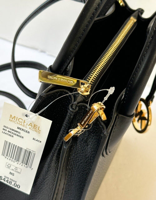 Load image into Gallery viewer, Michael Kors MERCER Medium Satchel Shoulder Messenger Crossbody Bag
